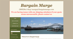 Desktop Screenshot of bargainmarge.com